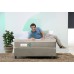 Base Cama Box Suede Veludo Liso Castor - Casal